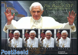 Pope Benedict 4v m/s