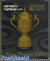Rugby 3-D stamp 1v