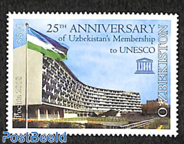25 years UNESCO membership 1v