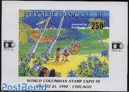 Columbian stamp expo s/s