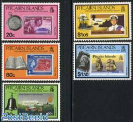 50 years Pitcairn stamps 5v