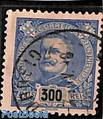 300R. Blue, Stamp out of set
