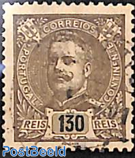 130R, Greybrown, Stamp out of set