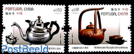 Tea culture 2v, joint issue P.R. China