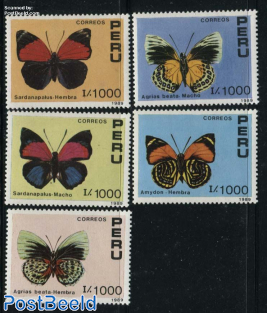 Butterflies 5v