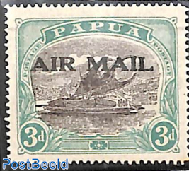Air Mail overprint 1v