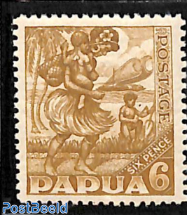6p, Stamp out of set