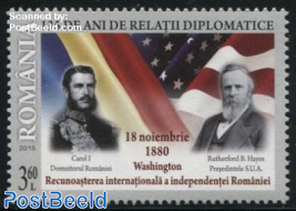 135 Years Diplomatic Relations with USA 1v