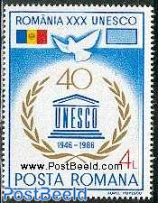 40 years UNESCO 1v