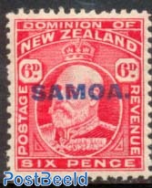 6p, Stamp out of set