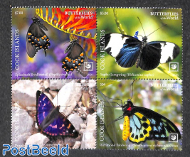 Butterflies 4v [+] (coloured borders)