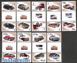 Classic cars 9v, Tete-Beche pairs