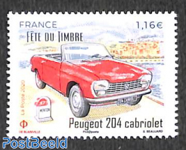 Peugeot 204 cabriolet, new value 1v