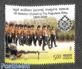 4th bat. The Rajputana Rifles 1v