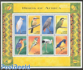 African birds 8v m/s, cattle