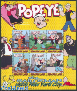 Popeye in New York 6v m/s