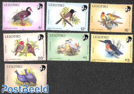 Definitives with year 1989 7v, perf. 14.25