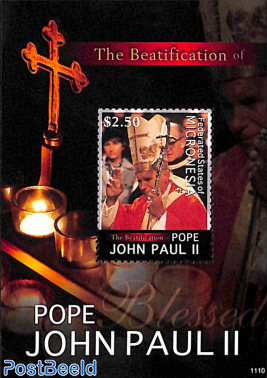 Beatification of pope John Paul II s/s