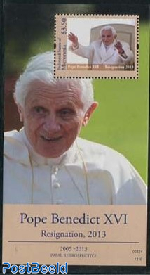 Pope Benedict XVI resignation s/s