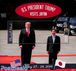 Donald Trump visits Japan s/s
