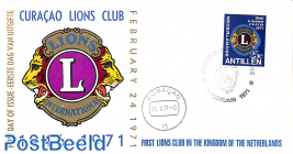 Lions club 1v, FDC