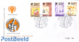 Int, year of the child 4v, FDC