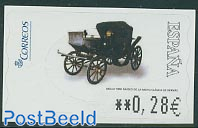 Automat stamp 1v, Milord coach