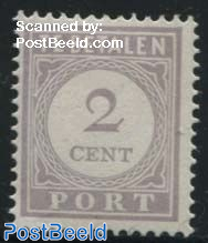 2c, Postage due, perf. 12.5, Stamp out of set