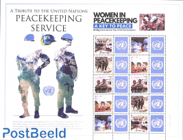 Women in peacekeeping 2x5v m/s