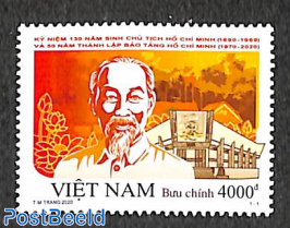 Ho Chi Minh 130th birth anniversary 1v