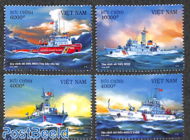 Coast Guard ships 4v
