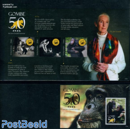 Dr. Jane Goodall 4v (2 m/s)