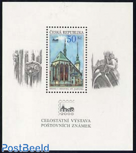 Brno stamp exp. s/s