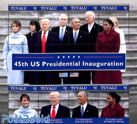 45th US Presidential Inauguration 8v m/s