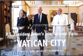 President Biden visits Vatican City s/s