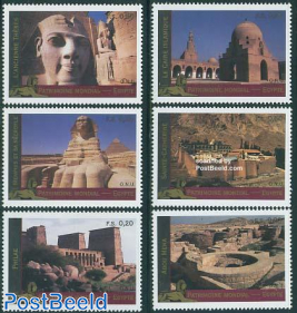 World heritage 6v, Egypt