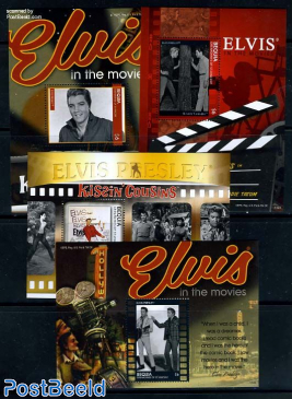 Bequia, Elvis in the movies 4 s/s