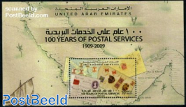 100 Years of Postal Service s/s