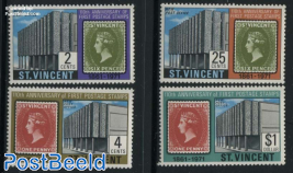 110 years stamps 4v