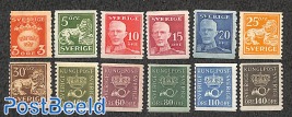 Definitives 12v, coil stamps