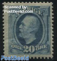 20o, Blue, Stamp out of set