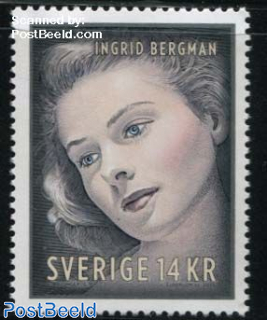 Ingrid Bergman 1v, Joint Issue USA