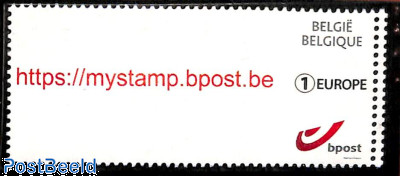 Personal stamp, Europe 1v (image left may vary)