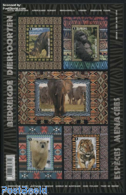 Endangered Animals s/s