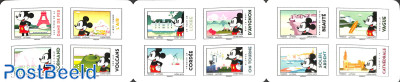 Mickey & La France 12v s-a in foil booklet