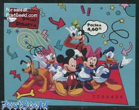 Walt Disney s/s, imperforated