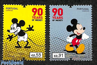 90 years Mickey Mouse 2v