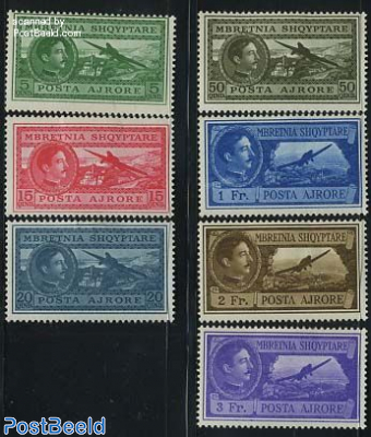 Airmail definitives 7v