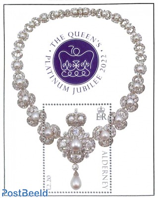 Queen Elizabeth II platinum jubilee s/s