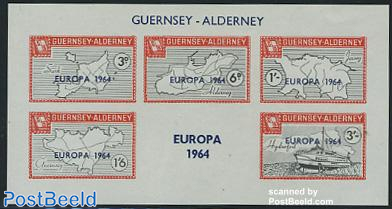 Commodore parcel stamps, Europa s/s